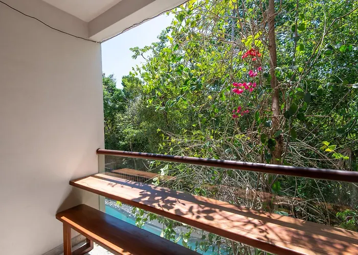 Apartamento Family With Kitchenette & Terrace - Santuario Boutique Chemuyil