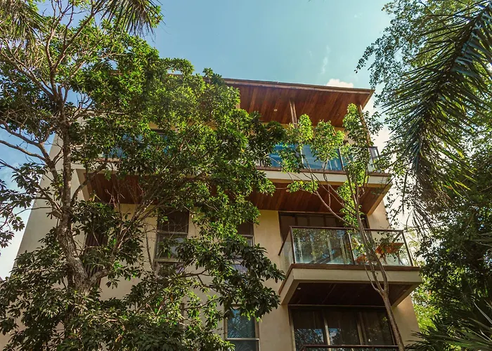 Apartament Family With Kitchenette & Terrace - Santuario Boutique Chemuyil