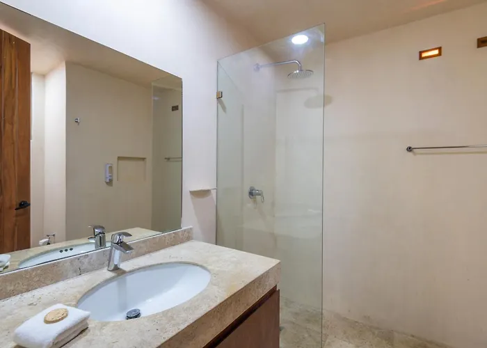 Family With Kitchenette & Terrace - Santuario Boutique Chemuyil